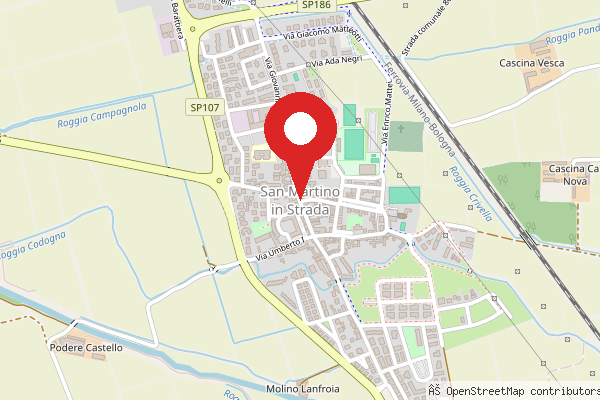 Mappa di San Martino in Strada