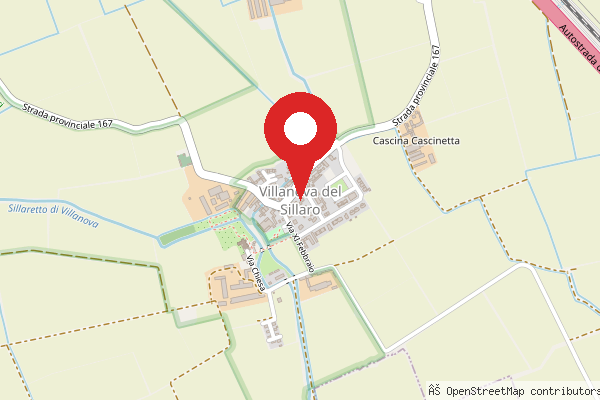 Mappa di Villanova del Sillaro